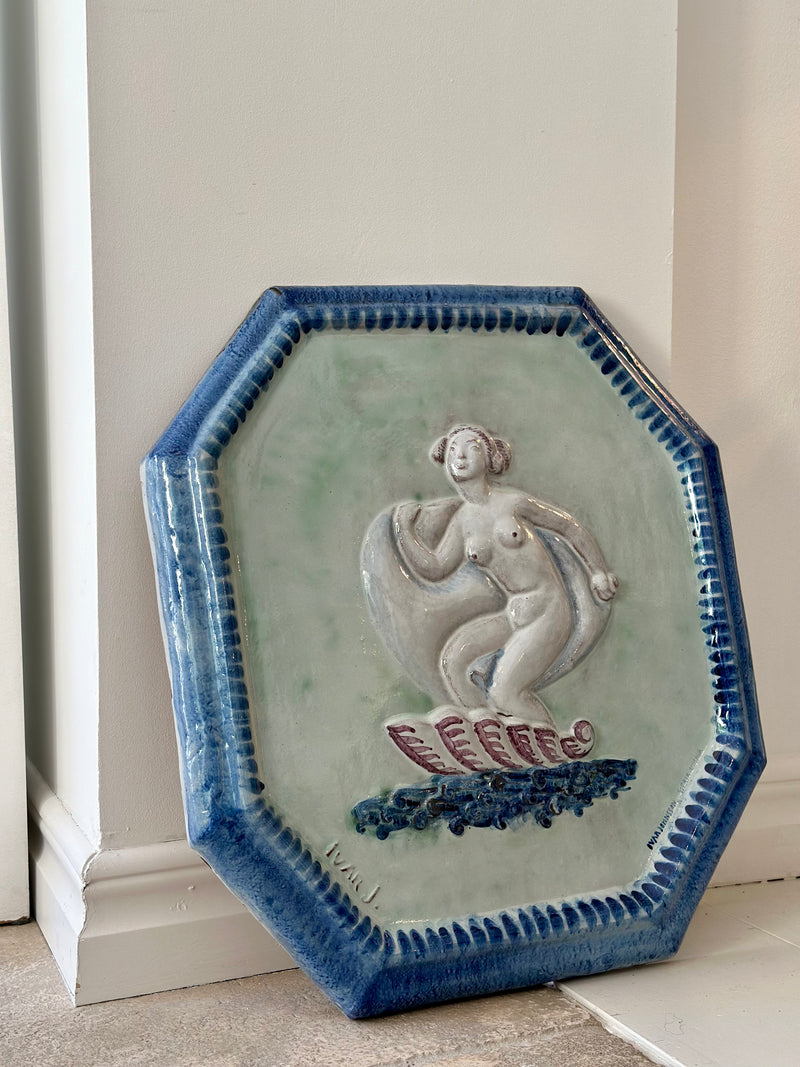 Ivar Johnsson Venus Wall Faience