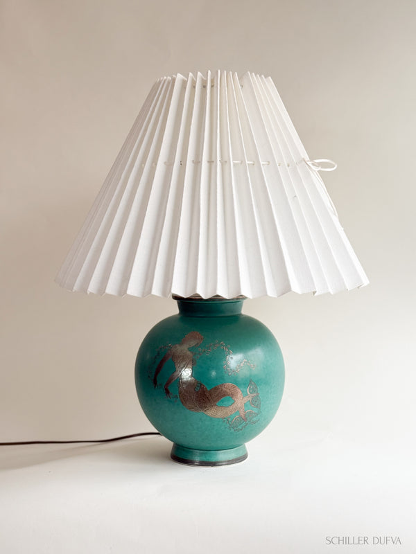 Wilhelm Kåge "Argenta" table lamp