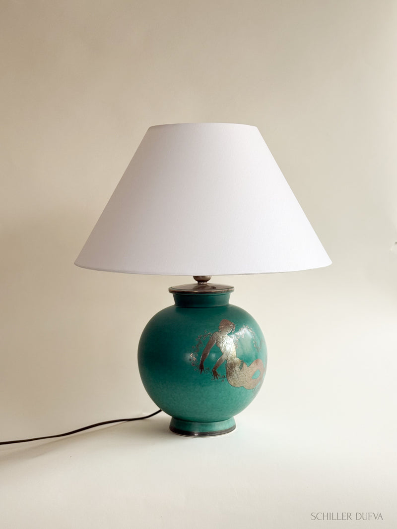 Wilhelm Kåge "Argenta" table lamp