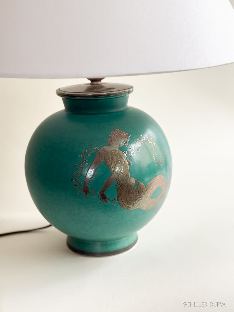 Wilhelm Kåge "Argenta" table lamp