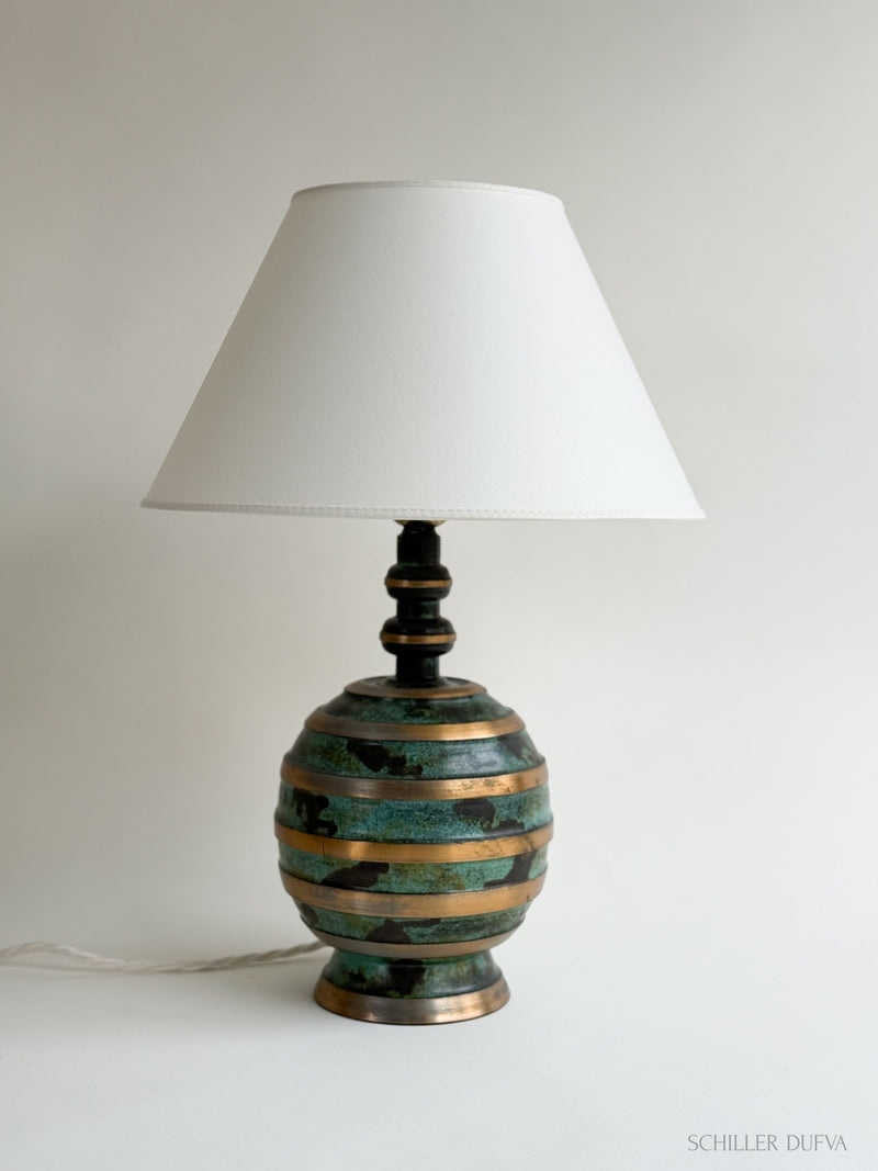 Pair of Bronze Table Lamps