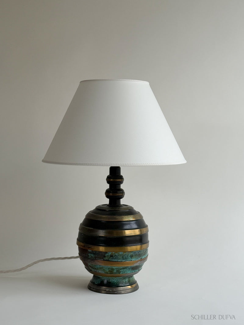Pair of Bronze Table Lamps
