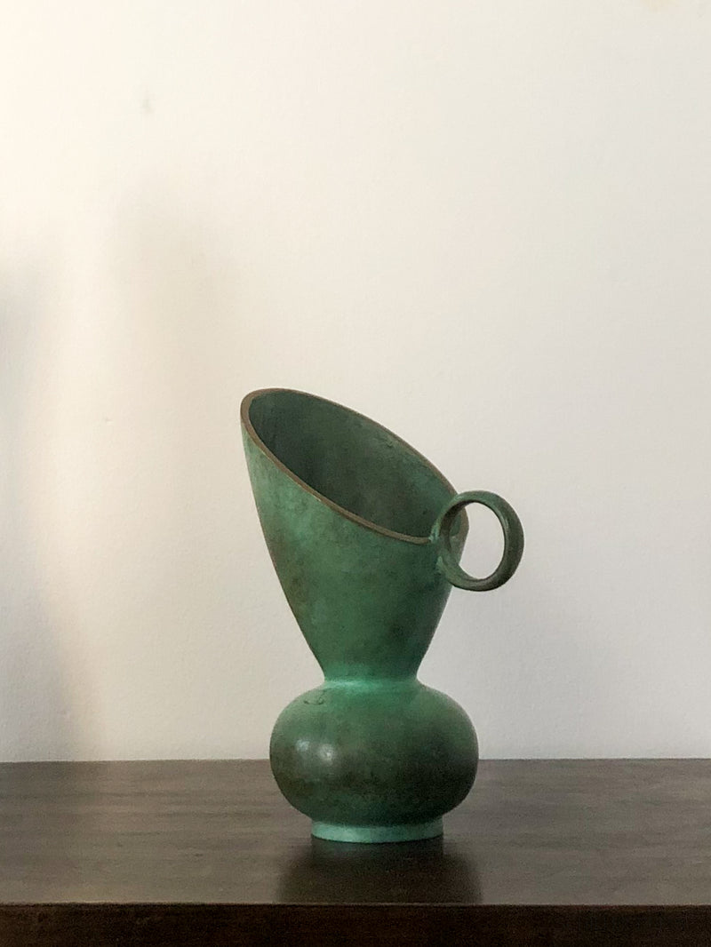 Bronze Pitcher Vase