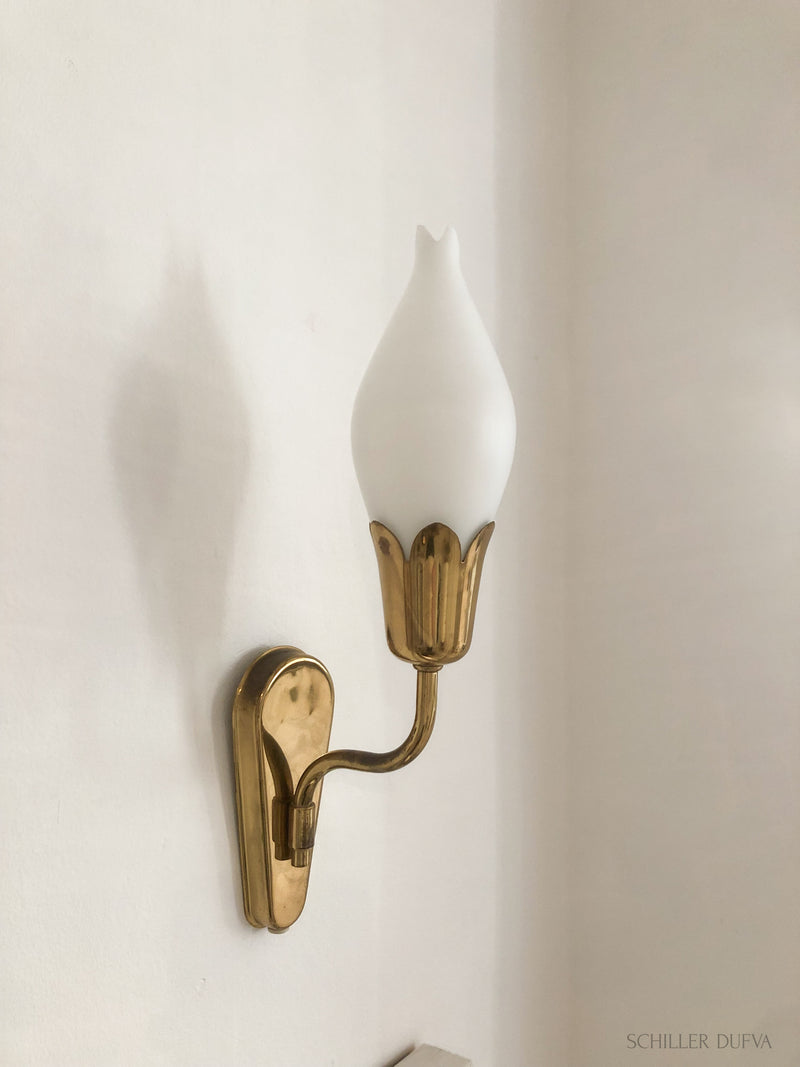 Pair of "Tulip" Wall Sconces