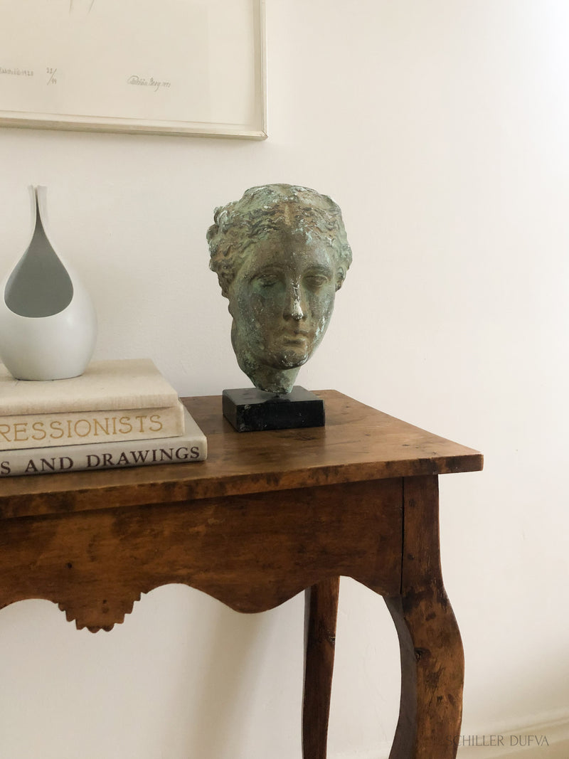 Patinated Plaster Bust