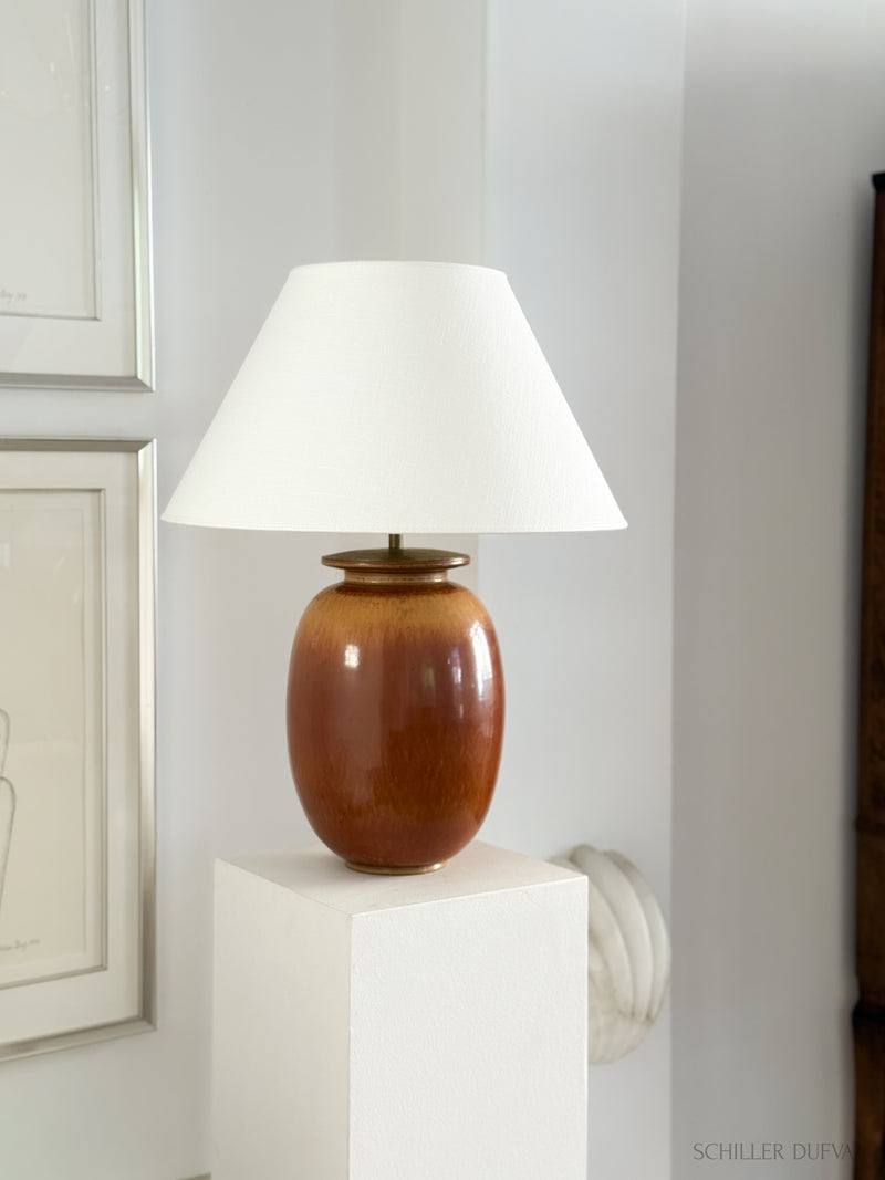 Gunnar Nylund Stoneware table lamp