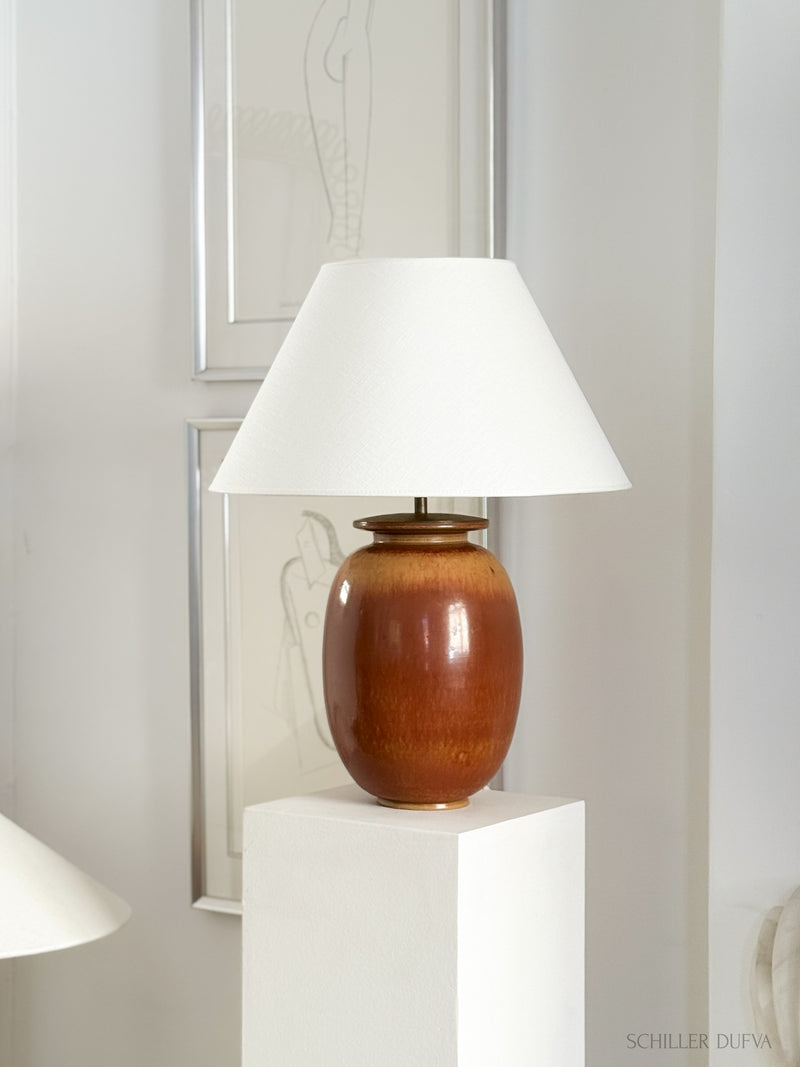Gunnar Nylund Stoneware table lamp