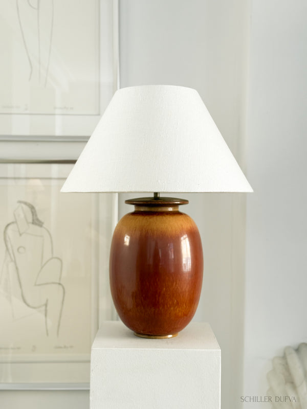 Gunnar Nylund Stoneware table lamp