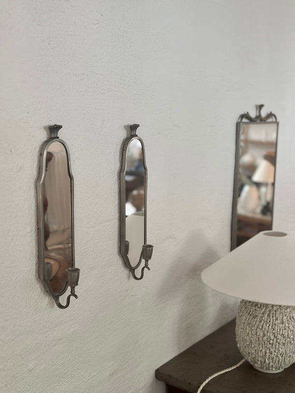 Edvin Ollers Mirror With Sconces