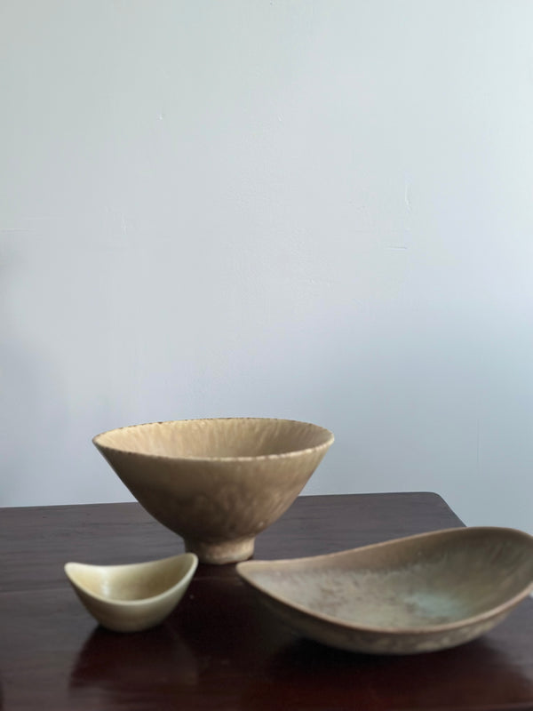Carl-Harry Stålhane set of three Stoneware Bowls