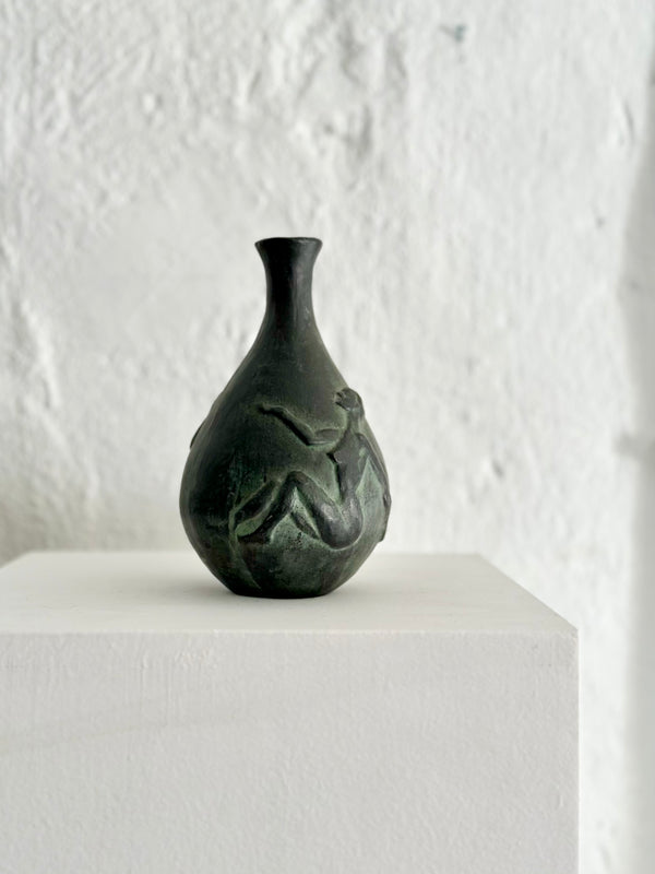 Vase with Figural Decor