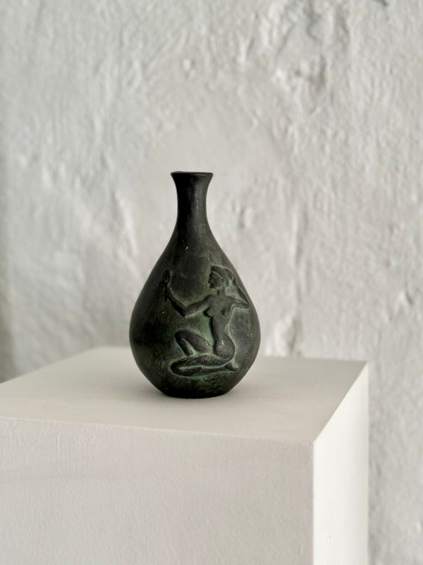 Vase with Figural Decor