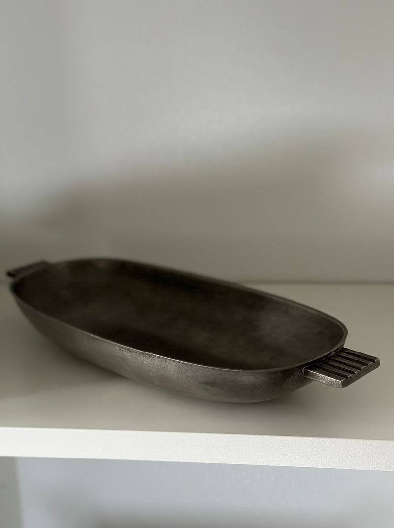 Edvin Ollers Modernist Pewter Tray