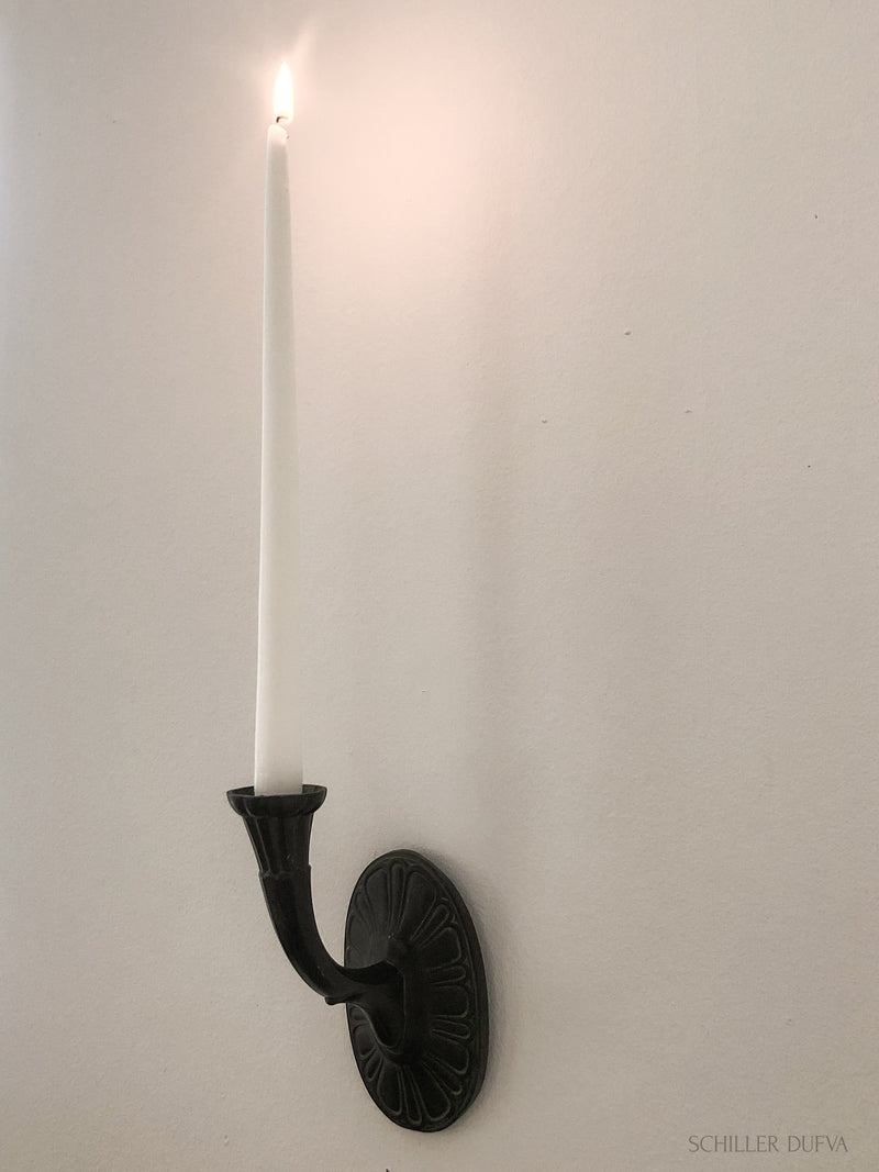 Bronze Patinated Candle Sconce