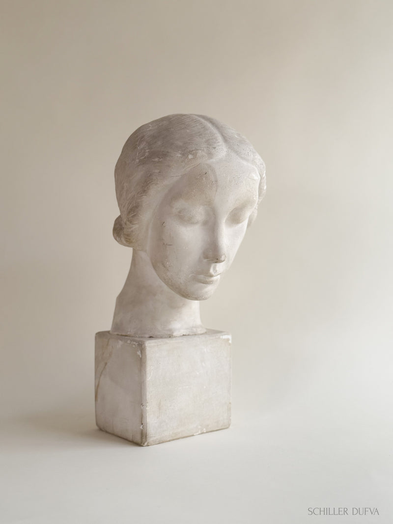 Plaster Bust