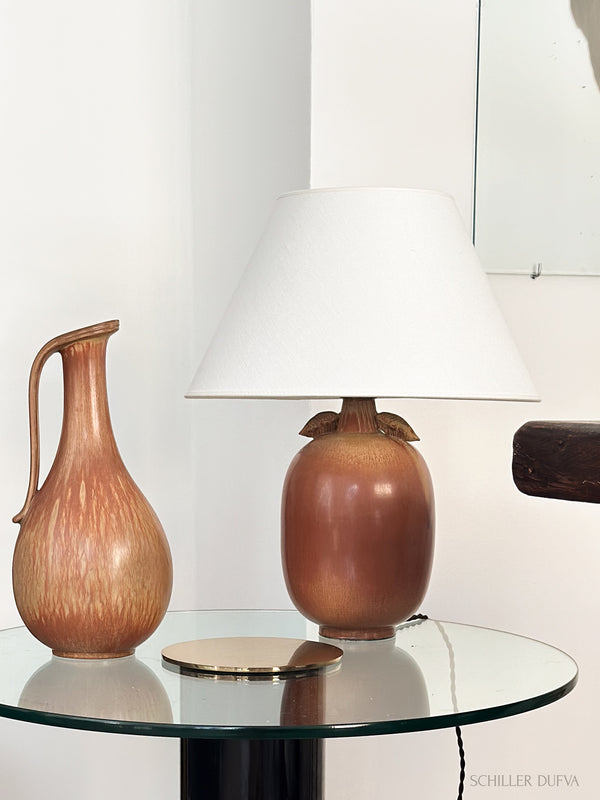 Gunnar Nylund Stoneware table lamp