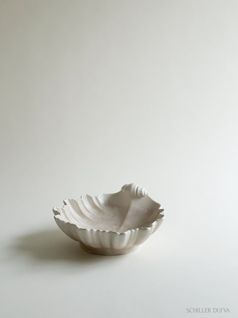 Wilhelm Kåge Carrara Shell Bowl