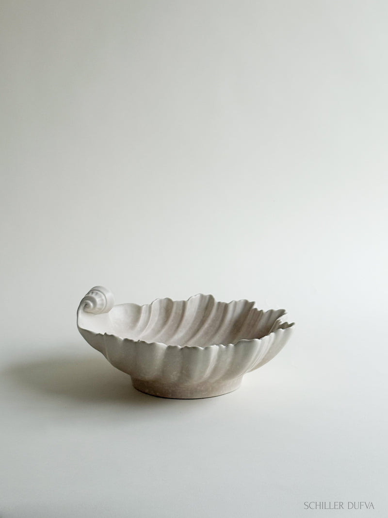Wilhelm Kåge Carrara Shell Bowl