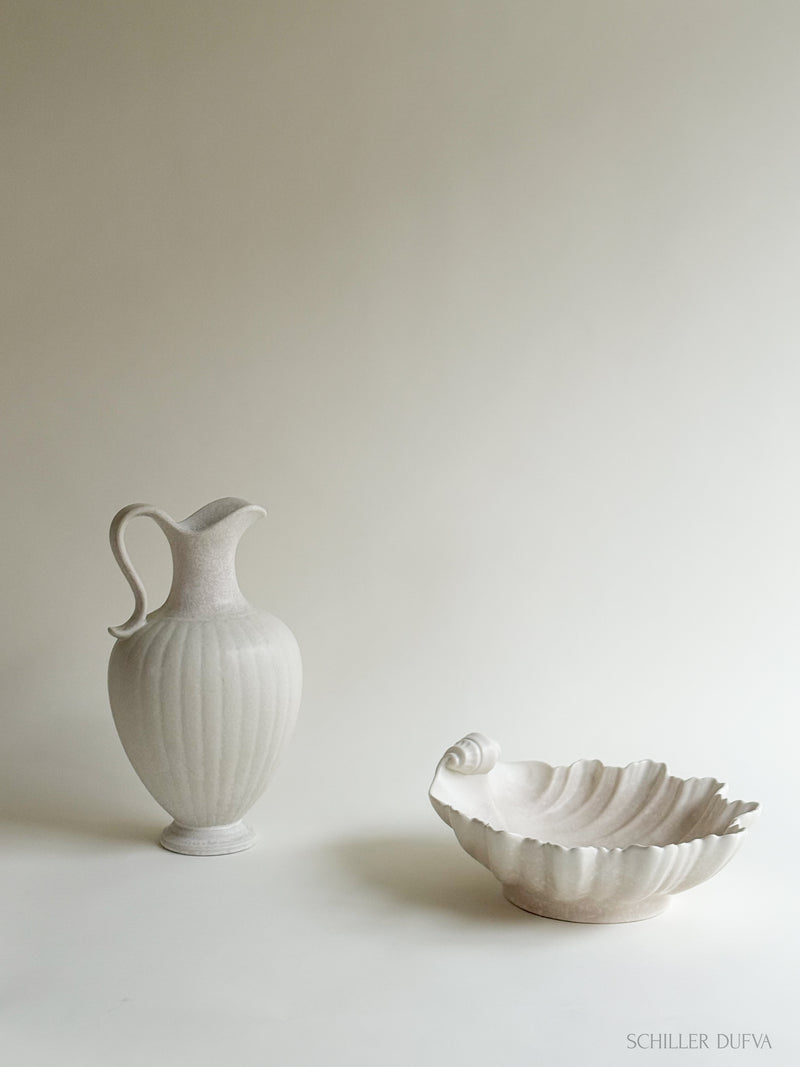 Wilhelm Kåge Carrara Shell Bowl
