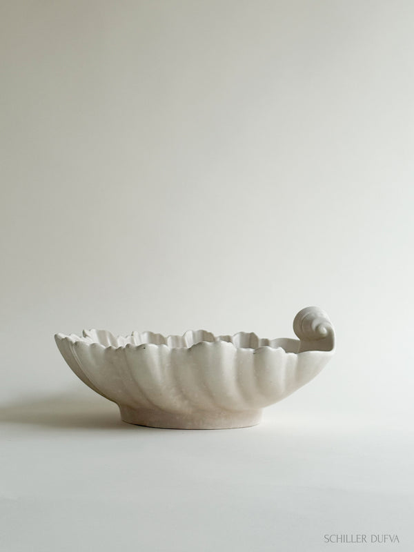 Wilhelm Kåge Carrara Shell Bowl