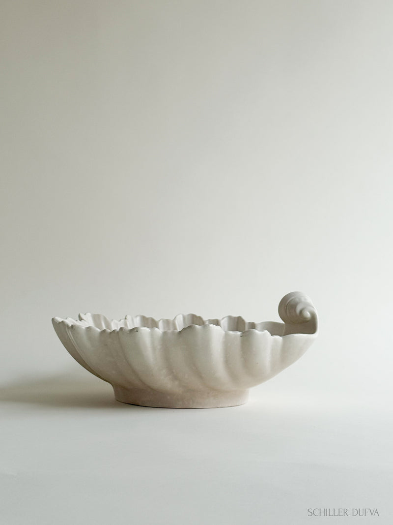 Wilhelm Kåge Carrara Shell Bowl