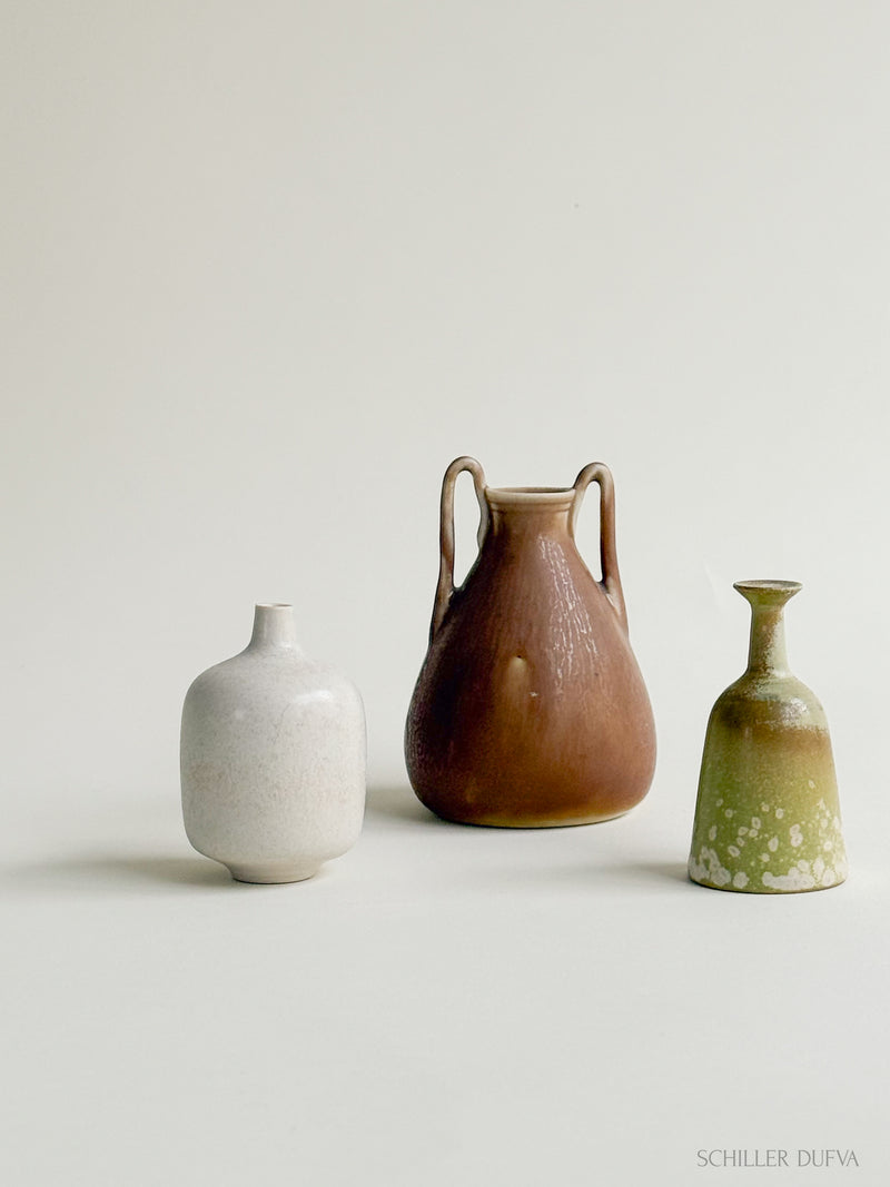 Gunnar Nylund Miniature Stoneware Vases