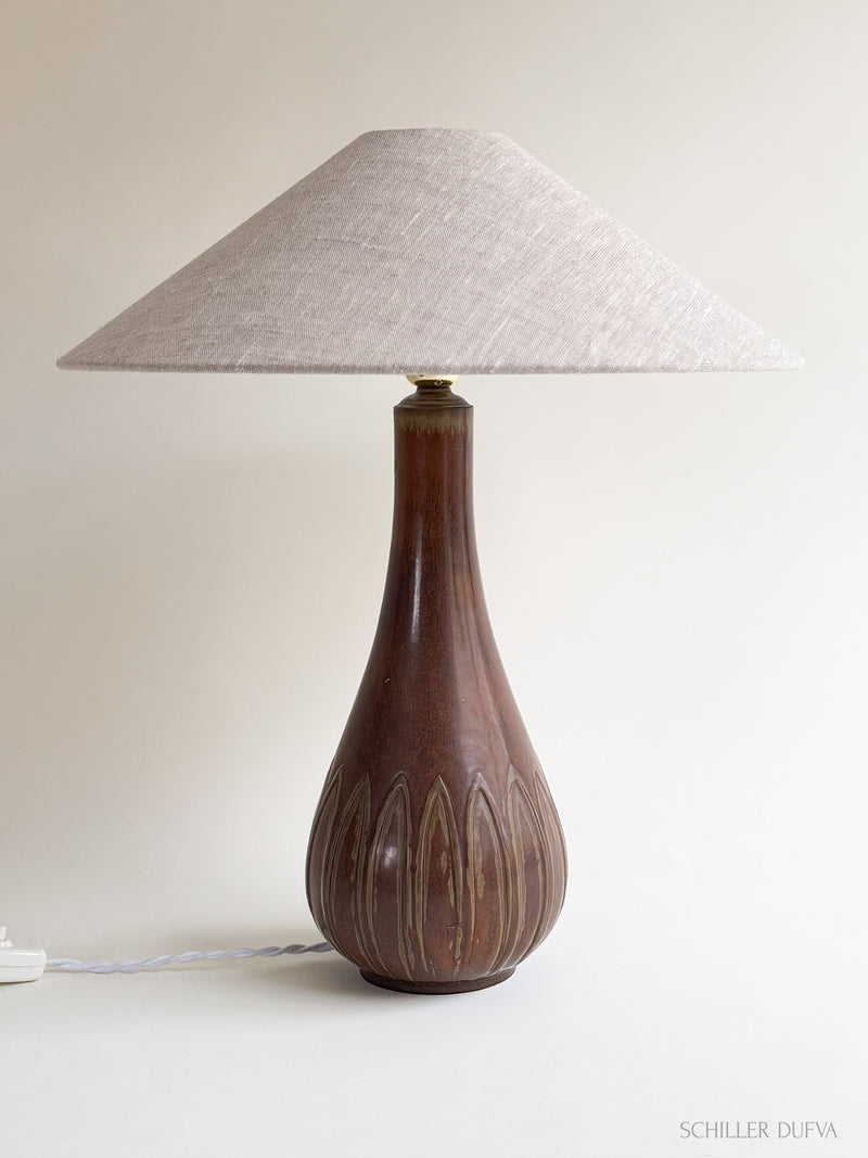 Gunnar Nylund Stoneware table lamp