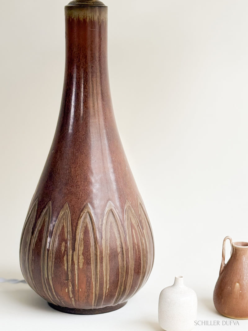 Gunnar Nylund Stoneware table lamp