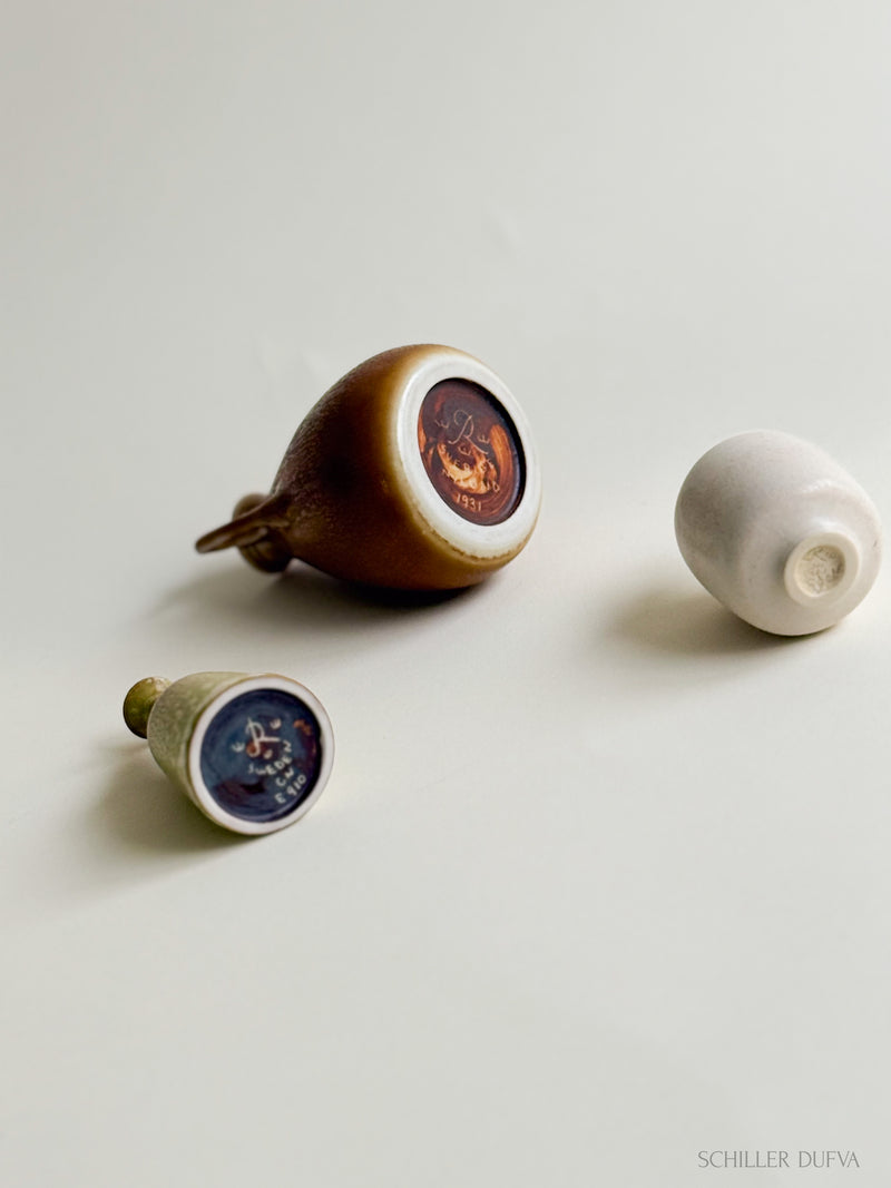 Gunnar Nylund Miniature Stoneware Vases