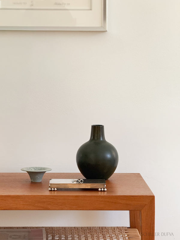 Patinated Bronze Vase