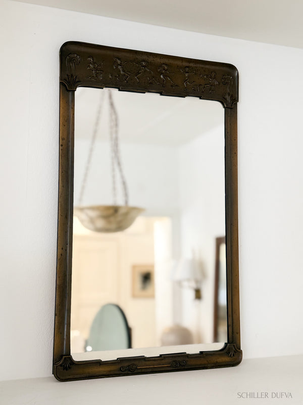 Bronze Patinated Mirror