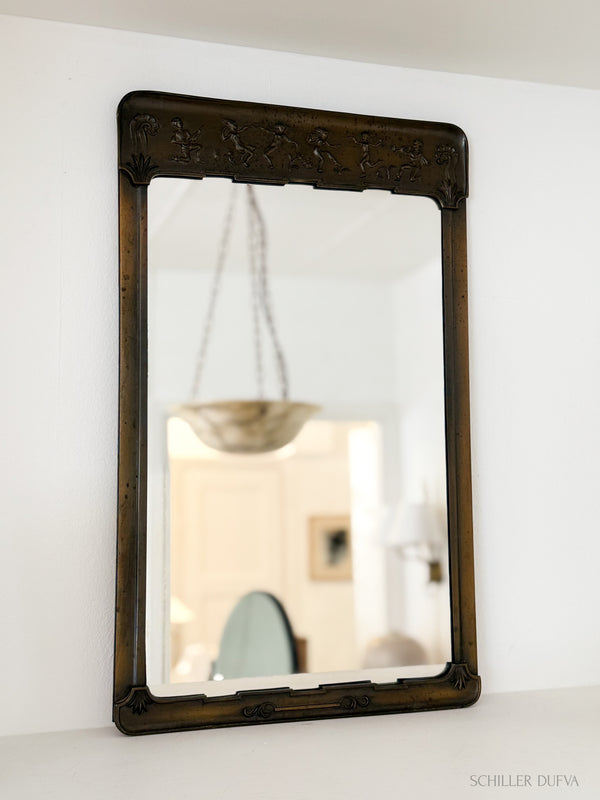 Bronze Patinated Mirror