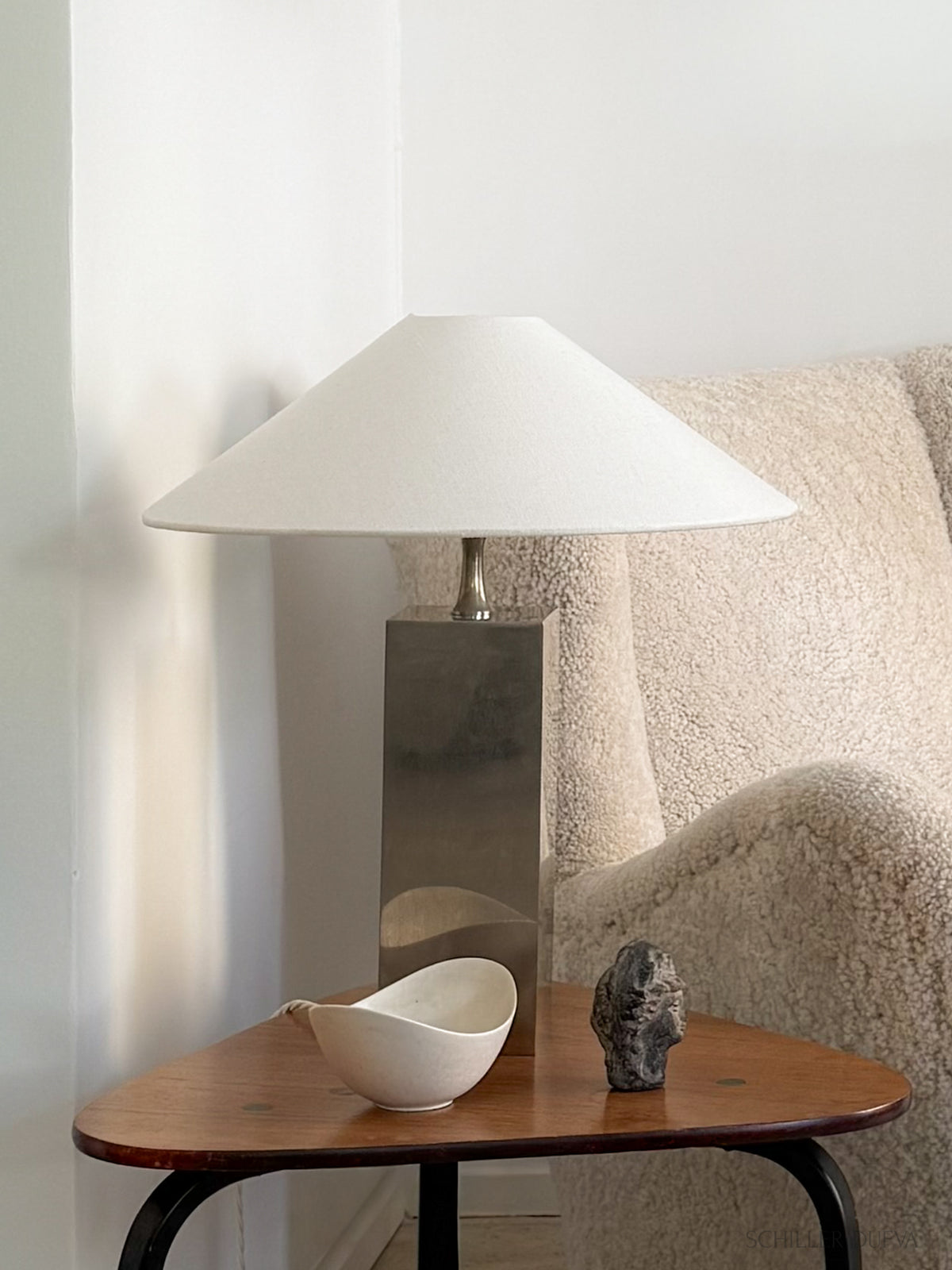 Chrome Table Lamp – SCHILLER DUFVA