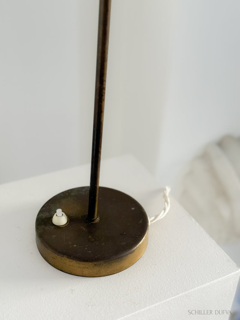 Tulip Brass Table Lamp