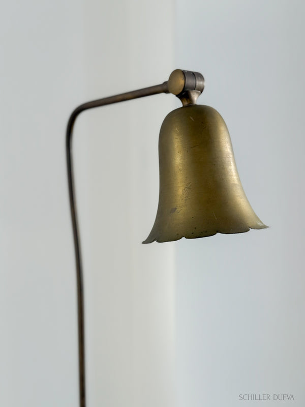 Tulip Brass Table Lamp