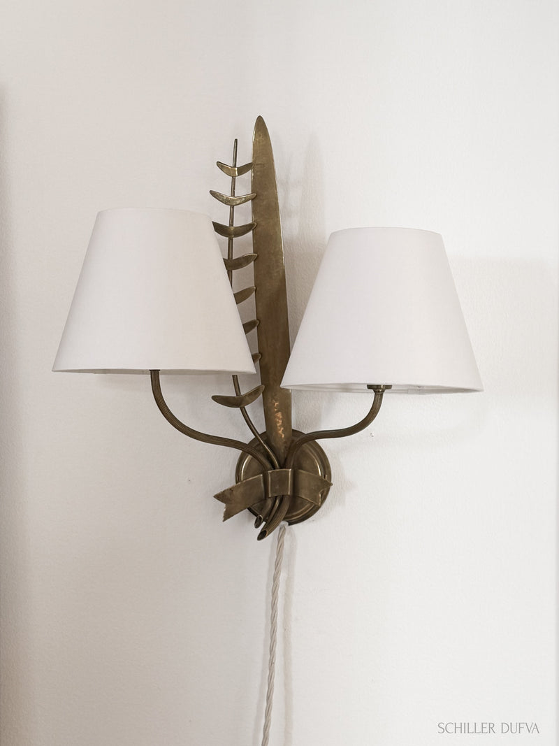 Brass Wall Sconce