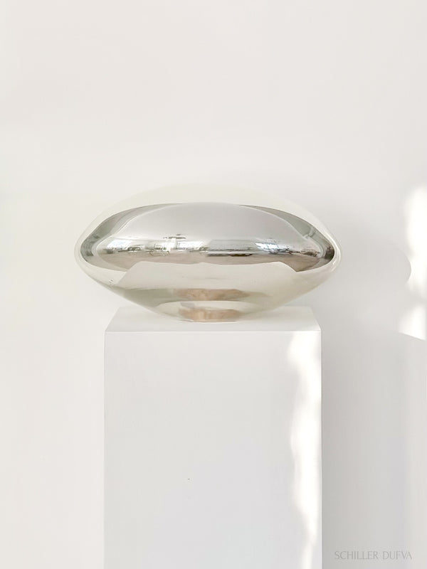 Mirrored Glass Sculpture