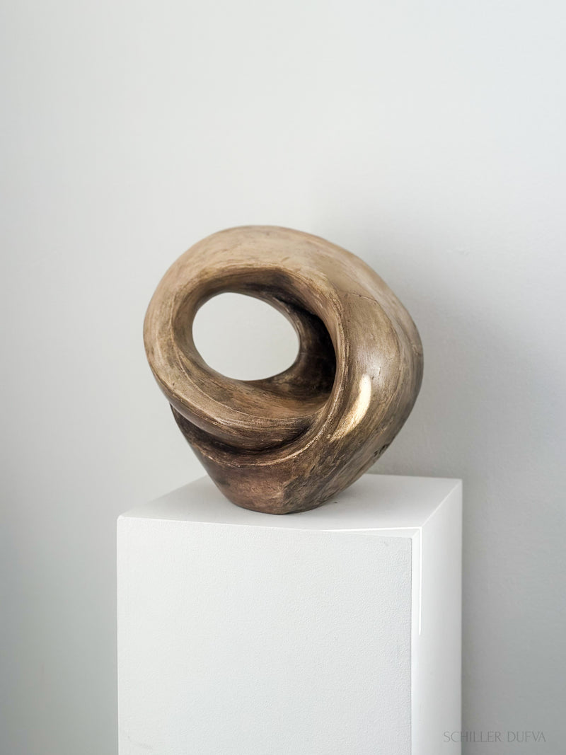 Modernist Stoneware Sculpture