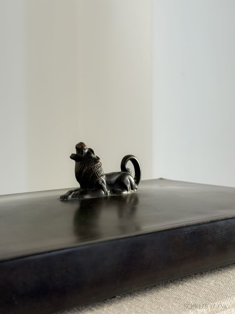 1930s Bronze Jewelry Box