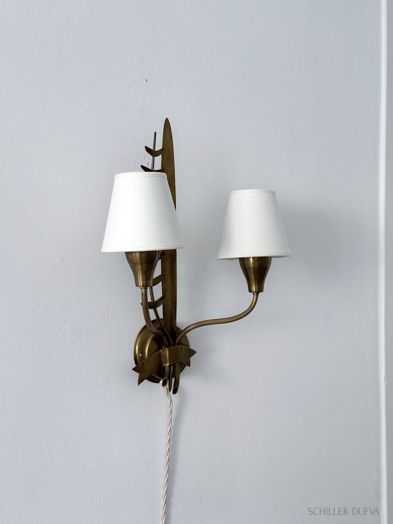 Brass Wall Sconce