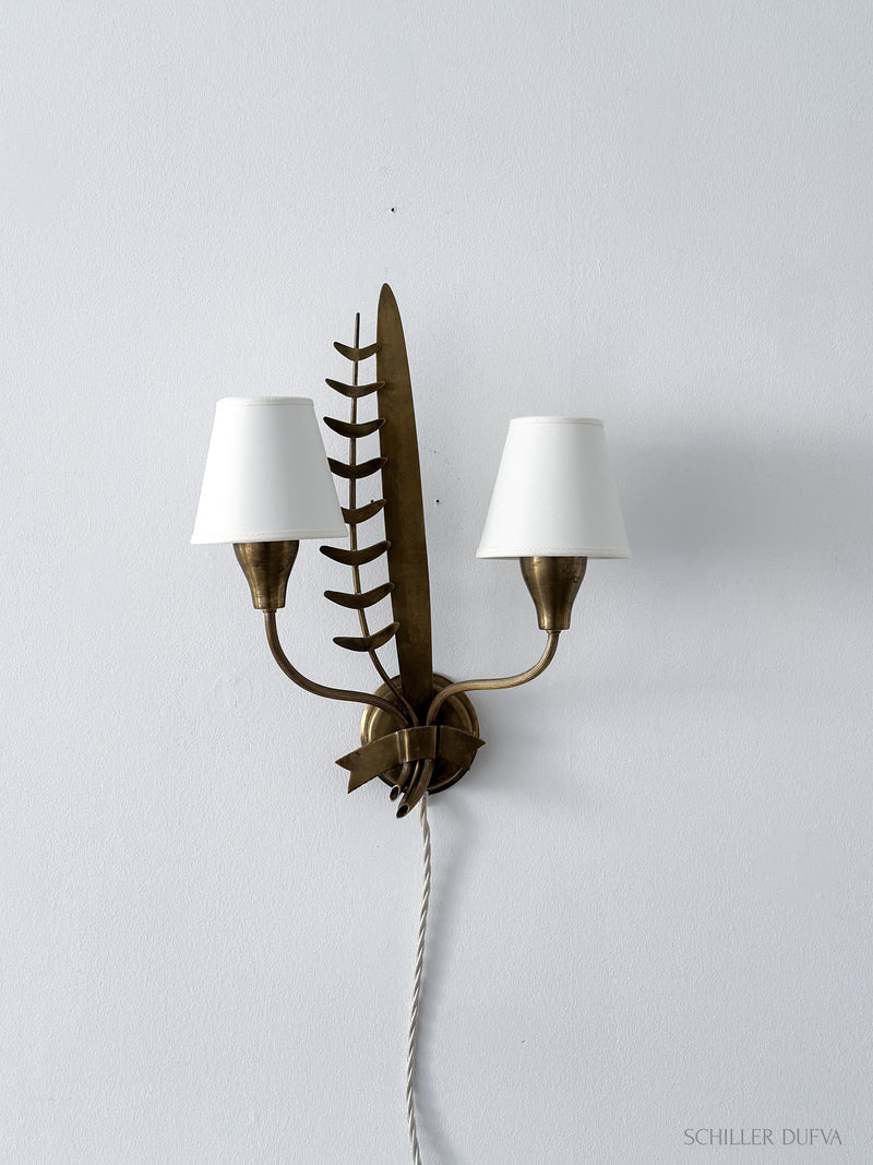 Brass Wall Sconce