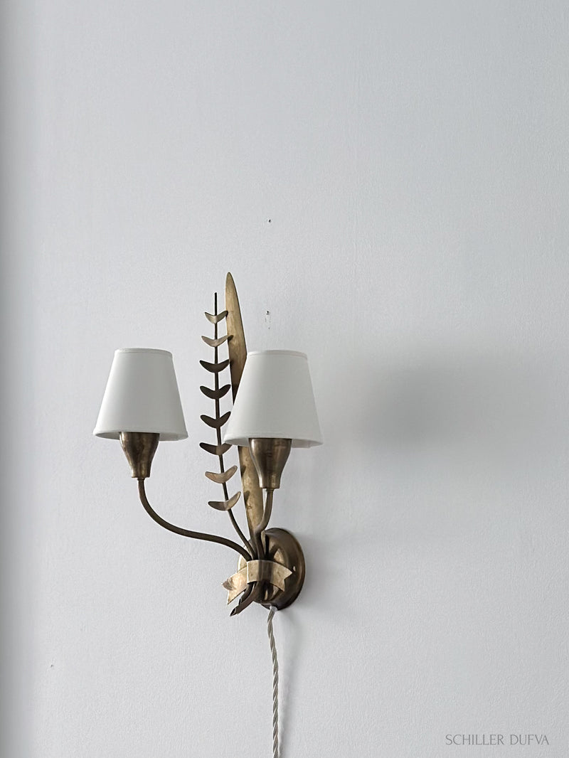 Brass Wall Sconce