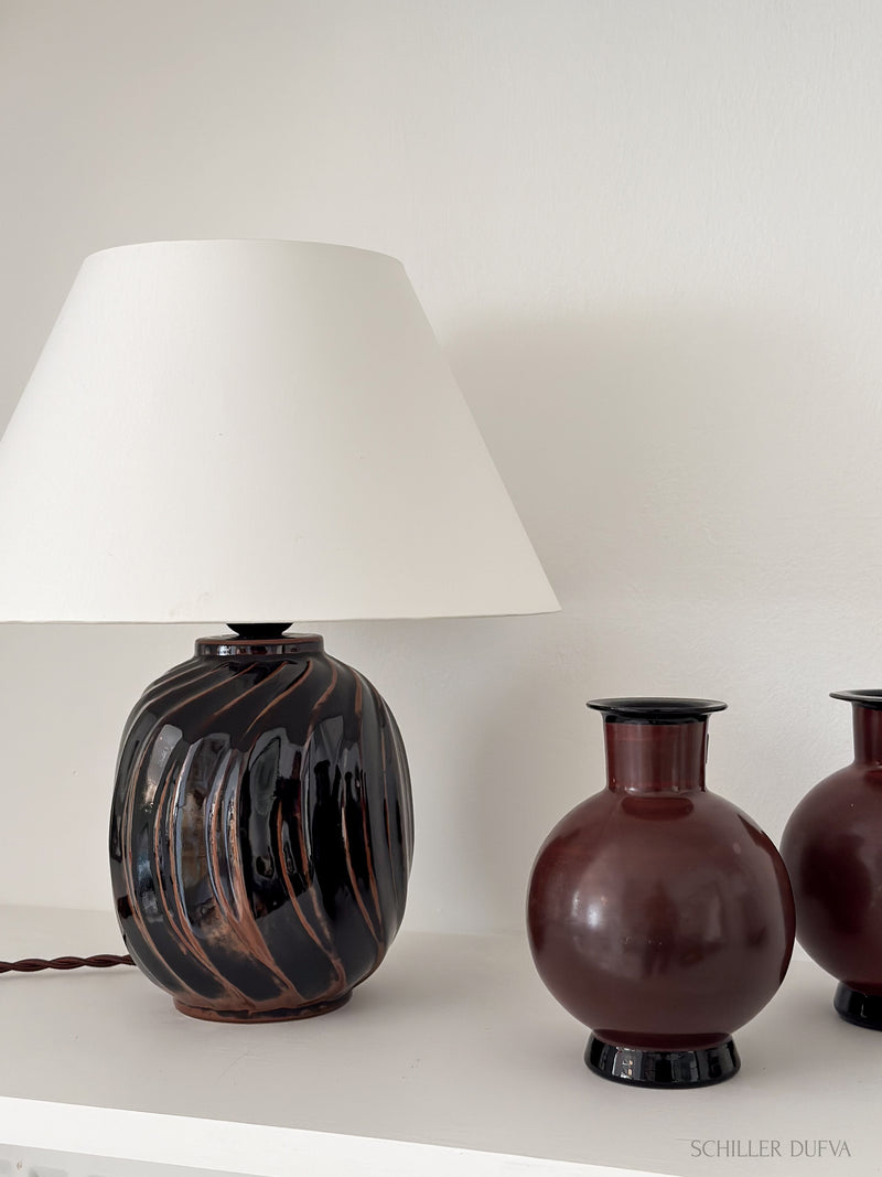 Sven Wejsfelt stoneware table lamp