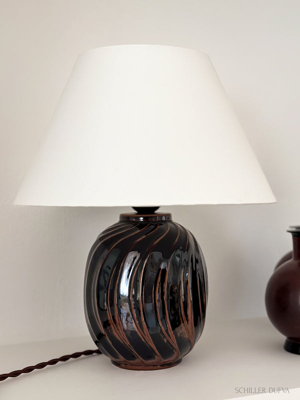 Sven Wejsfelt stoneware table lamp