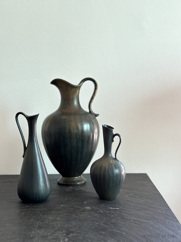 Gunnar Nylund vase with handle ARL