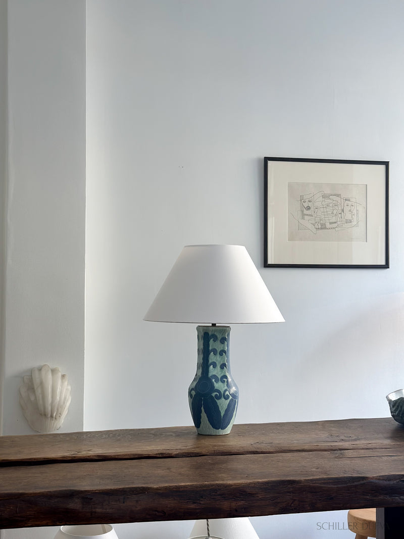 Josef Ekberg Sgrafitto Table Lamp