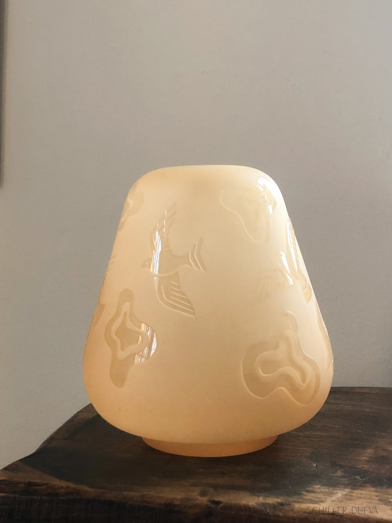 Amber Glass Vase