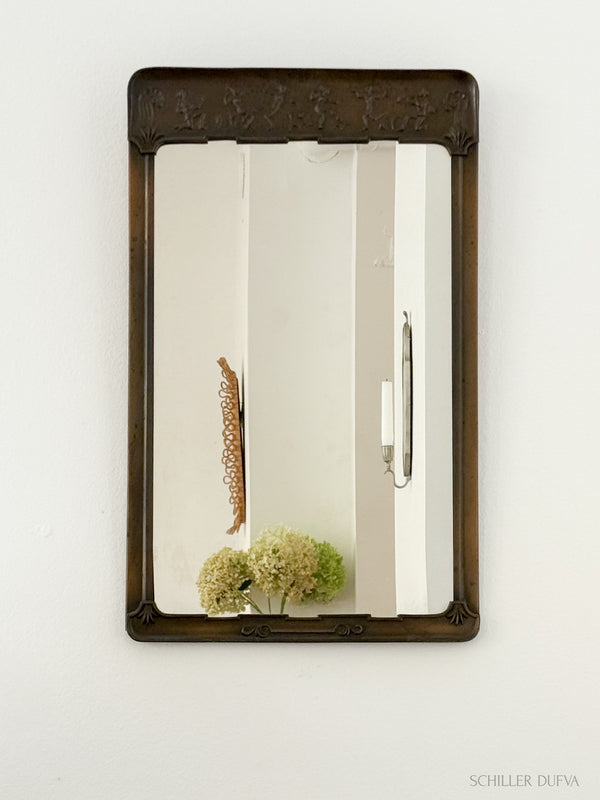 Bronze Patinated Mirror