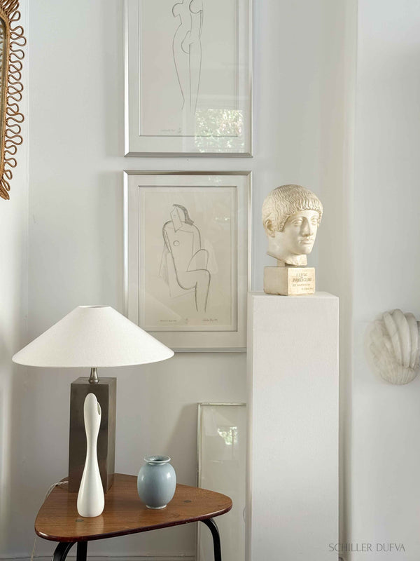 Plaster Bust 'Blonde Ephebe'