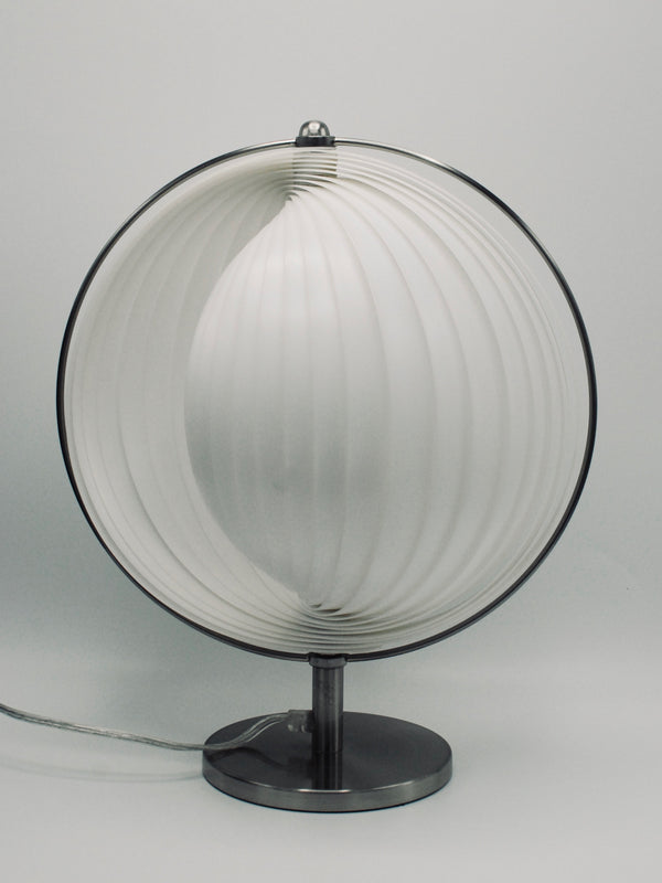 After Verner Panton "moon" table lamps